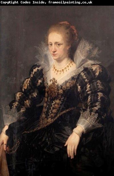 Peter Paul Rubens Portrait of Jacqueline de Caestre.